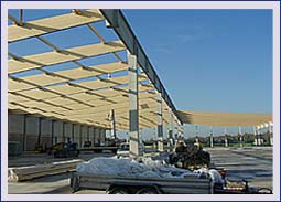 Dachkonstruktion Leimholzbinder